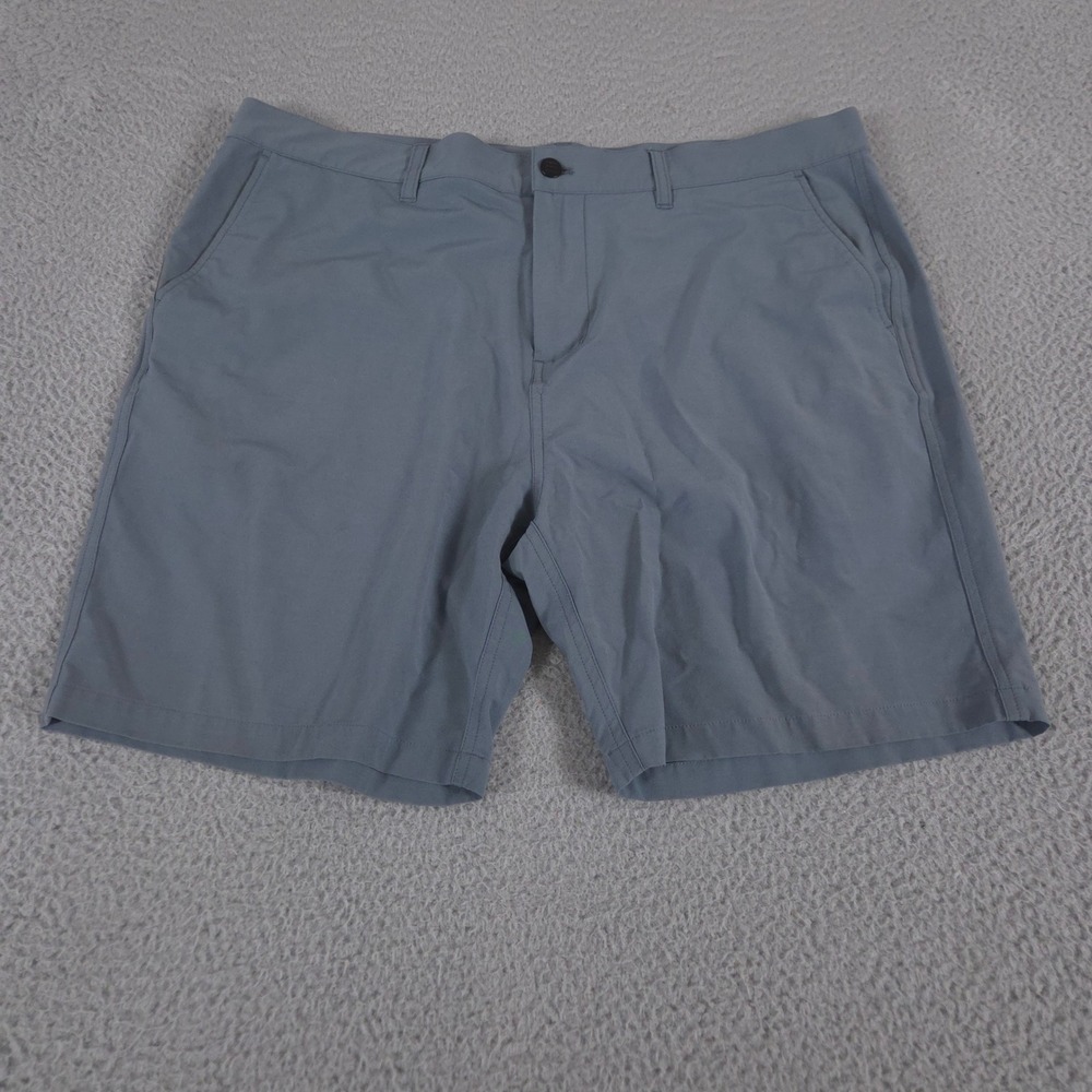 Free Fly Shorts Mens 36 Grey Latitude Repreve Polyester‎ Organic Cotton Stretch